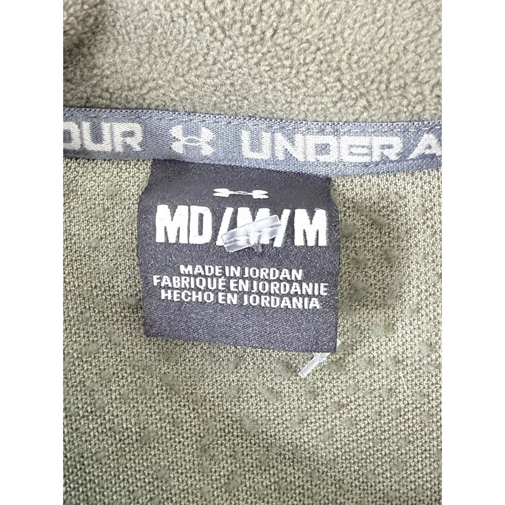Under Armour Men's‎ UA Polartec Maxx Zip Fleece Jacket Green Size Medium